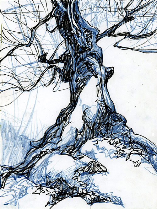 Blue Tree